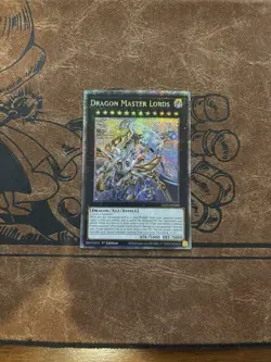 Yugioh - Dragon Master Lords ALIN-EN000 - QCSR, Quarter Century Secret - NM - Image 1