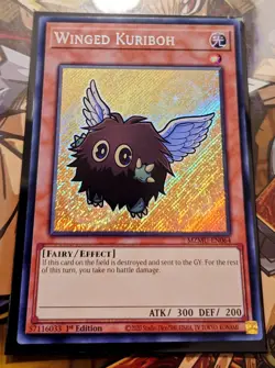 Winged Kuriboh (Secret Rare) - MZMU-EN064 - Maze Of Muertos - Yu-Gi-Oh TCG - Image 2
