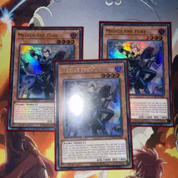 Yugioh! 3x/Playset Medius the Pure DUAD-EN008 - 1st Edition - Ultra - Image 2
