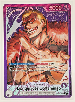 Donquixote Doflamingo - OP14-060 Alternate Art One Piece The Azure Sea’s Seven - Image 1