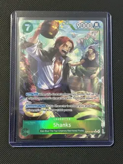 Shanks OP14-027 Alternate Art Foil | One Piece TCG - The Azure Sea’s Seven - Image 1