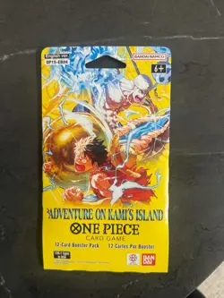 (VERY HEAVY)🔥37.14g One Piece Adventure On Kami’s Island OP15 Sleeved Booster - Image 2