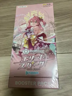 hololive OFFICIAL CARD GAME Vol.3 Elite Spark Box Japanese Sealed TCG 2025 New - Image 1