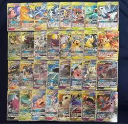 Tag Team GX RR Complete 32 Set Japanese Holo Sun & Moon Pokemon Card - Image 1
