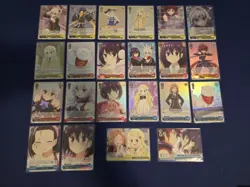 NM Ayakashi Triangle SR & RRR Lot 1 - English Weiss Schwarz - 22 Unique Cards - Image 1