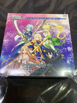 Weiss Schwarz Sword Art Online Card Game Booster Pack Box Alicization Vol 2 TCG - Image 1