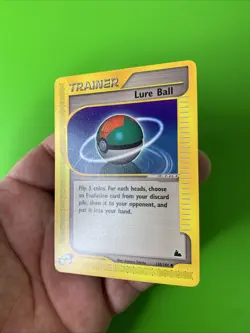 Lure Ball 128/144 Skyridge E-Reader Pokemon Card NM - Image 3