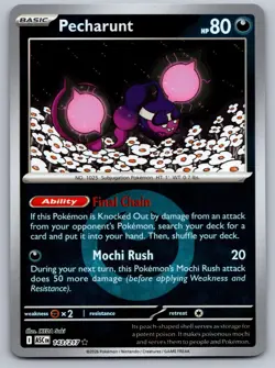PECHARUNT (ENERGY SYMBOL) 143/217 REVERSE HOLO POKEMON ASCENDED HEROES NM/M - Image 1