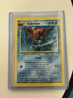 Pokemon Kabutops Neo Discovery Holo Rare Unlimited 6/75 2001 English - Image 1