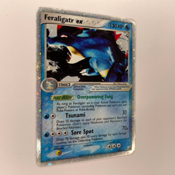 FERALIGATR EX 103/115 HOLO EX UNSEEN FORCES HP DMG POKEMON - Image 2