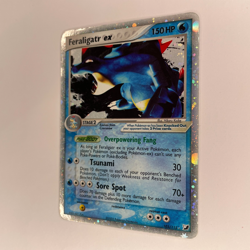 FERALIGATR EX 103/115 HOLO EX UNSEEN FORCES HP DMG POKEMON - Image 3