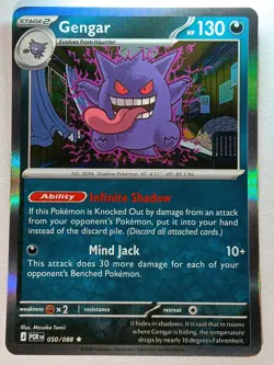 Gengar 050/088 Rare Perfect Order Pokemon Holo Near Mint - Image 1