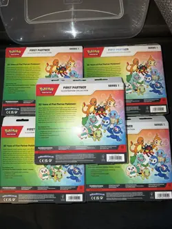 Lot Of 5 ✅ Pokemon TCG First Partner Illustration Collection Series 1 New Sealed - Image 2