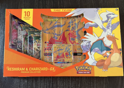 Pokemon TCG: SWSH Reshiram Charizard GX Premium Collection Box Factory Sealed - Image 1