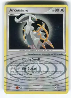 NM Holo Rare Arceus AR5 - Arceus Pokemon TCG - Image 1