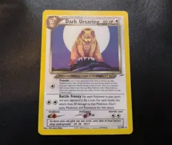 Dark Ursaring 21/105 Neo Destiny Regular Rare Pokemon Card MP - Image 1
