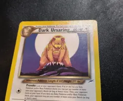 Dark Ursaring 21/105 Neo Destiny Regular Rare Pokemon Card MP - Image 3