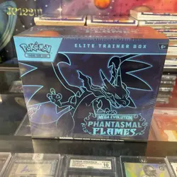 Factory Sealed Pokemon Mega Evolution — Phantasmal Flames Elite Trainer Box ETB - Image 1