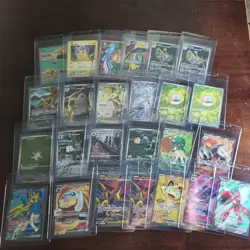 Pokemon Lot X25 AR/IR FULL ART - N's Reshiram Furrett Pikachu Scizor - Image 1