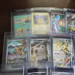 Pokemon Lot X25 AR/IR FULL ART - N's Reshiram Furrett Pikachu Scizor - Image 2
