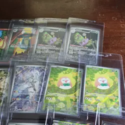 Pokemon Lot X25 AR/IR FULL ART - N's Reshiram Furrett Pikachu Scizor - Image 3