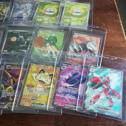 Pokemon Lot X25 AR/IR FULL ART - N's Reshiram Furrett Pikachu Scizor - Image 5