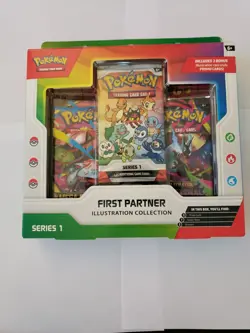Pokemon TCG First Partner Illustration Collection Box Series 1 |BRAND NEW SEALED - Image 1