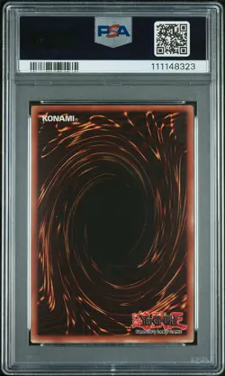 2002 YU-GI-OH! LOB-LEGEND OF BLUE EYES WHITE DRAGON RED-EYES B. DRAGON PSA 9 - Image 2