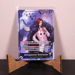 Donquixote Rosinante Alt Art Leader OP12-061 - Near Mint English One Piece - Image 1