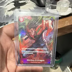 Bandai One Piece Monkey.D.Dragon OP07-015 SR Alt Art Foil 9000 Power ENG - Image 1