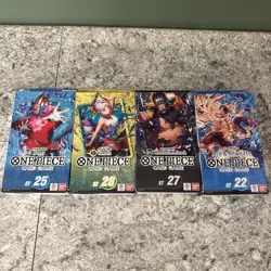 One Piece Starter Decks (Lot of 4) Brand New Sealed English ST 28 25 27 22 - Image 1