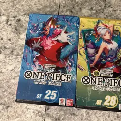 One Piece Starter Decks (Lot of 4) Brand New Sealed English ST 28 25 27 22 - Image 2