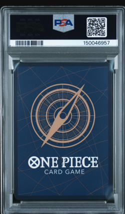 PSA 10 Monkey D. Luffy P-043 Promo 2nd Anniversary Stamped One Piece TCG English - Image 2