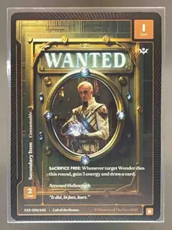 Wonders of the First Wanted Call of the Stones Rare Vaylen Tom A22 PSA Magazine - Image 1