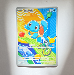 Pokemon Squirtle Promo MEF Set Basic Card 80 HP Turtle Creature English - Image 1