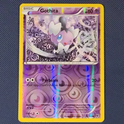 Gothita 32/124 - Fates Collide - Common Reverse Holo Pokemon Card - NM - Image 1