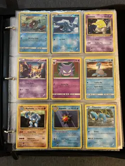 Pokemon Binder With Card Collection Over 300 Cards - Image 2
