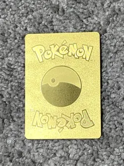 Rare Charizard DX HP500 Max Wildfire Gold Foil Fan Art Collector Card - Image 3