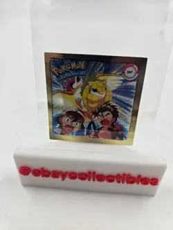 Carte Pokemon SANDSHREW R07 GOLD English Card Artbox 1999 STICKER - Image 1