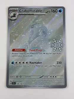 Crabominable - (Holiday Calendar) Holo Illustration Rare Card 149/142 NM - Image 1