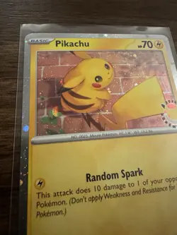 Pikachu (Pokemon Day 2026) Common Holo Miscellaneous Cards 051/162 NM x 2 - Image 2