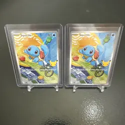 Squirtle 039 x2 Lot - First Partner Pokemon Cards - Image 1