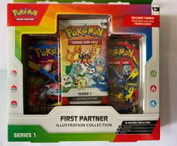 Pokemon Trading Card Game (TCG): First Partners Illustration Collection Series 1 - Image 1