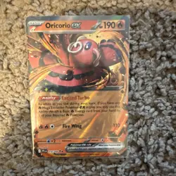 Pokemon TCG Oricorio EX Card Lot 018/094 PL1 Holo Nintendo x2 English - Image 3