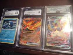 Graded Pokemon Card Lot Of Three - Image 1
