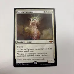Serra's Emissary NM Modern Horizons 2 MH2 MTG English Regular 30 / 303 Angel - Image 1