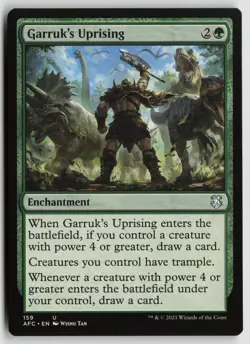 Garruk's Uprising LP 159 Commander: Adventures in the Forgotten Realms MTG - Image 1