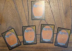 Borderless Edge Of Eternities Basic Lands 4 Regular And 1 Foil - Image 2