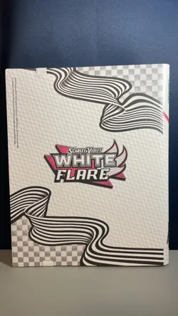 Pokemon TCG Binder - Scarlet & Violet White Flare *Binder Only* Brand New - Image 1