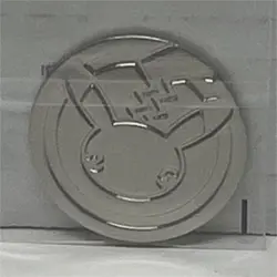 Pokemon Nintendo TCG Pikachu Embossed Commemorative Coin Silver Metal 1.5in 2021 - Image 1